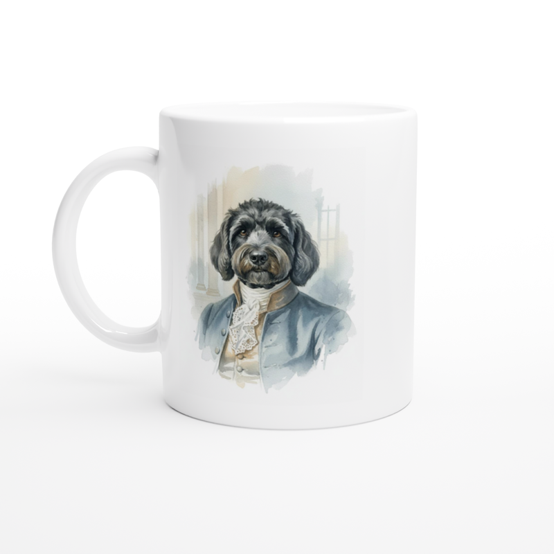 Weiße Keramiktasse (325 ml)